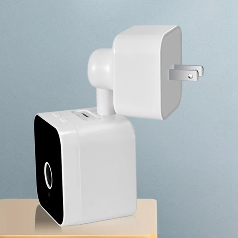 Tuya Wifi Camera With Digital Clock