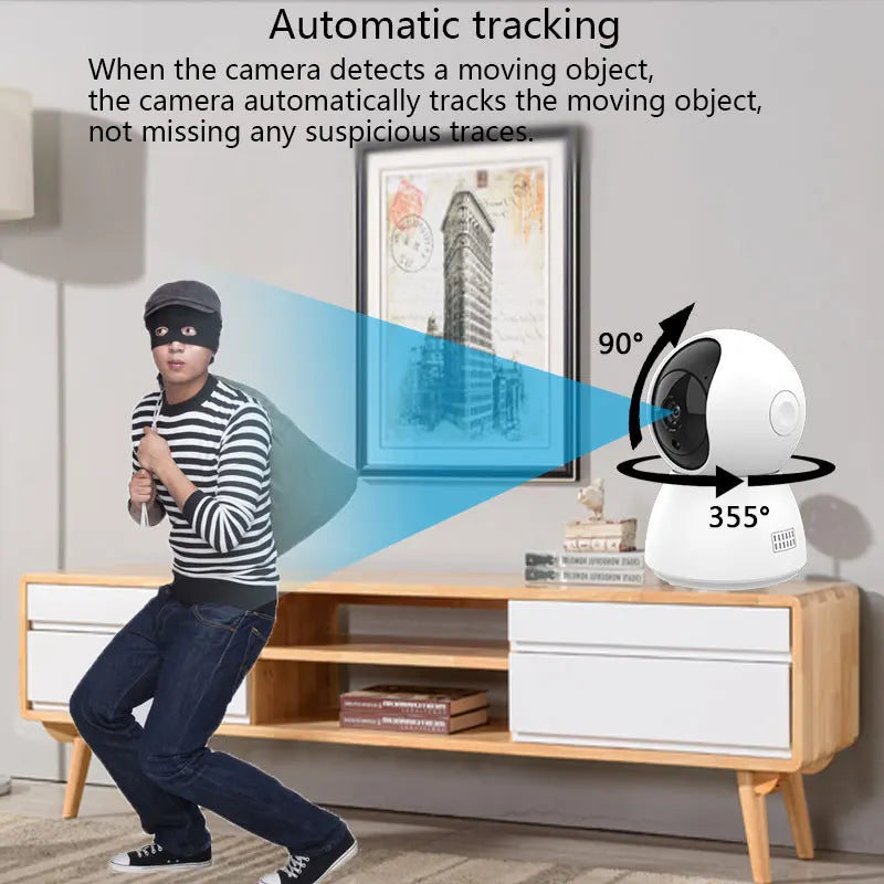 1080P Tuya Smart Mini WiFi IP Camera Indoor Wireless Surveillance Auto Tracking Of Human Home Security CCTV Baby Pet Monitor