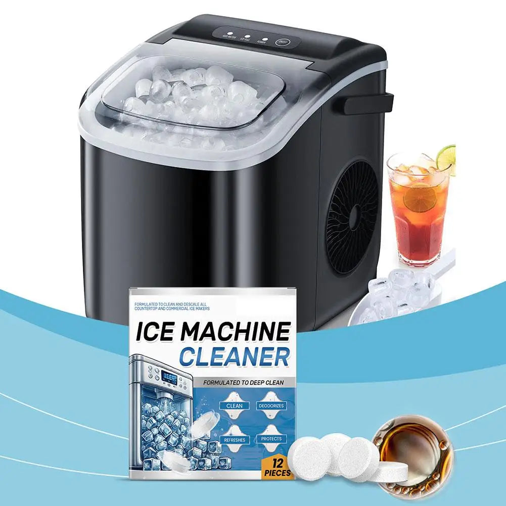 Ice Machine Cleaner Cleaning Tablets For Descaling Deodorizing Prolonging Ice Maker Lifespan