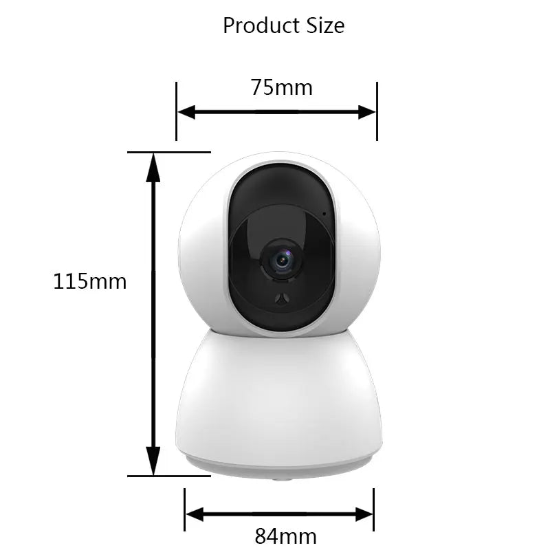 1080P Tuya Smart Mini WiFi IP Camera Indoor Wireless Surveillance Auto Tracking Of Human Home Security CCTV Baby Pet Monitor