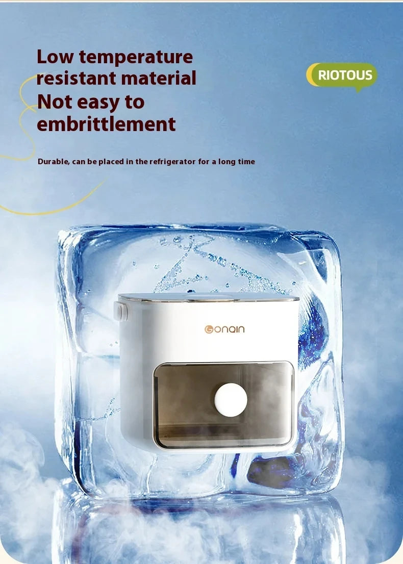 48-Block Ice Cube Maker With Storage