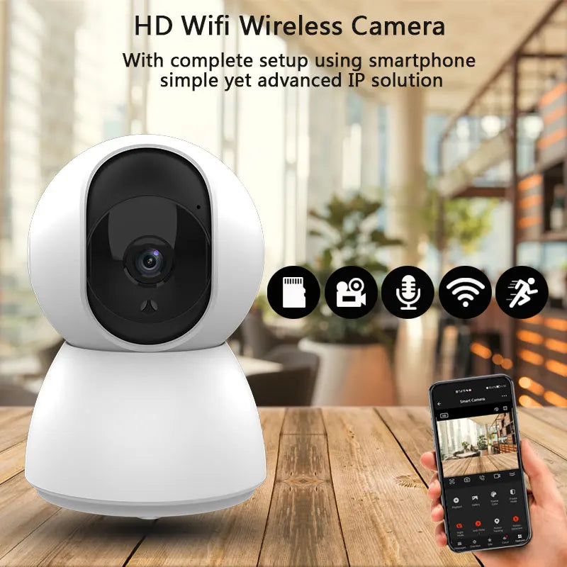 1080P Tuya Smart Mini WiFi IP Camera Indoor Wireless Surveillance Auto Tracking Of Human Home Security CCTV Baby Pet Monitor