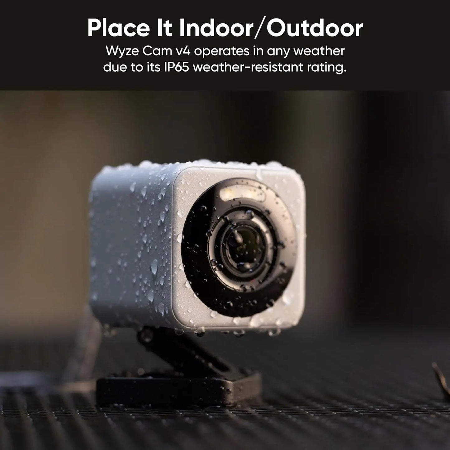 Wyze Cam v4, 2K HD Wi-Fi Smart Home Security Camera
