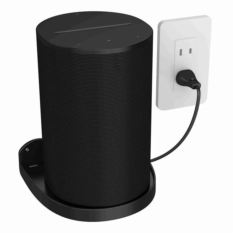 EEB-fSmart Speaker Hanger for Echo Pop / Google Home Mini / Google Nest Mini Wall Mount Holder Speaker Bracket