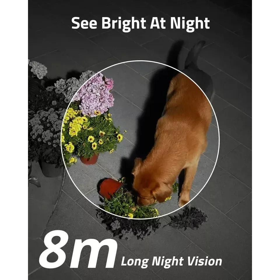 eufy 2K Outdoor Solar Security Cameras (SoloCam S230) Spotlight Cam Night Vision 3pcs (Refurbished)