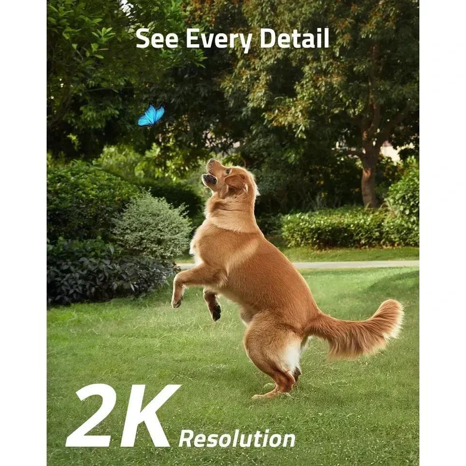 eufy 2K Outdoor Solar Security Cameras (SoloCam S230) Spotlight Cam Night Vision 3pcs (Refurbished)