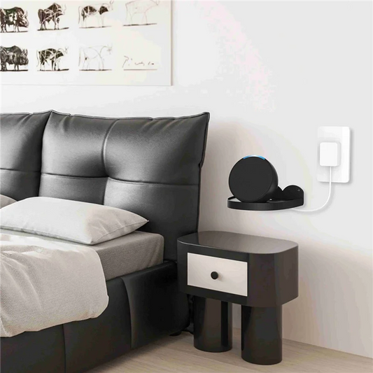 EEB-fSmart Speaker Hanger for Echo Pop / Google Home Mini / Google Nest Mini Wall Mount Holder Speaker Bracket