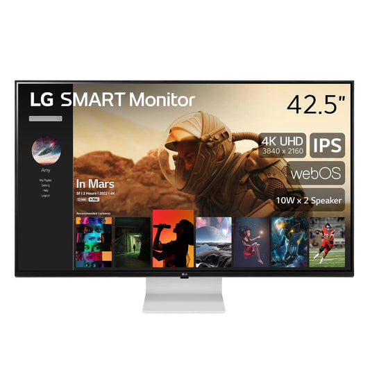 LG Smart Monitor (43SQ700S) -43-Inch 4K UHD(3840x2160)