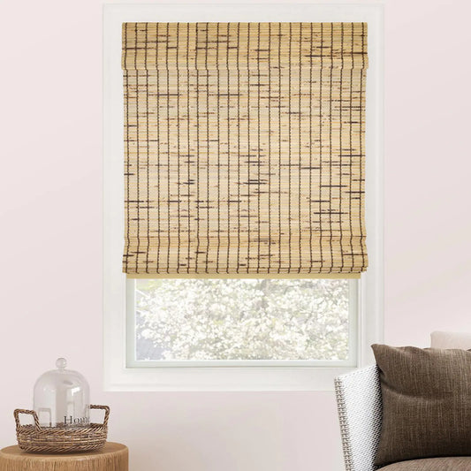 CHICOLOGY Bamboo Roman Shades - Smart Choice Eco-Friendly Blinds