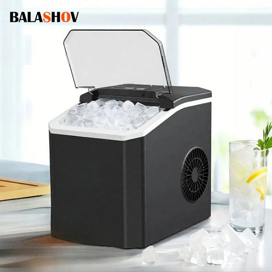 ice Machine Automatic mini electric Ice Cube Maker for Bar Home Kitchen Office 6Mins/9 Pcs Portable Ice Maker ice making Machine