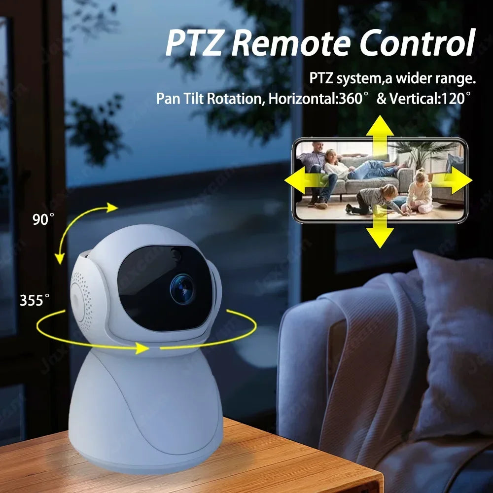 Mini Smart 5MP Wifi Camera IR Night Vision IP Indoor Home Video Camera Security Protection PIR Human Detection Baby Monitor