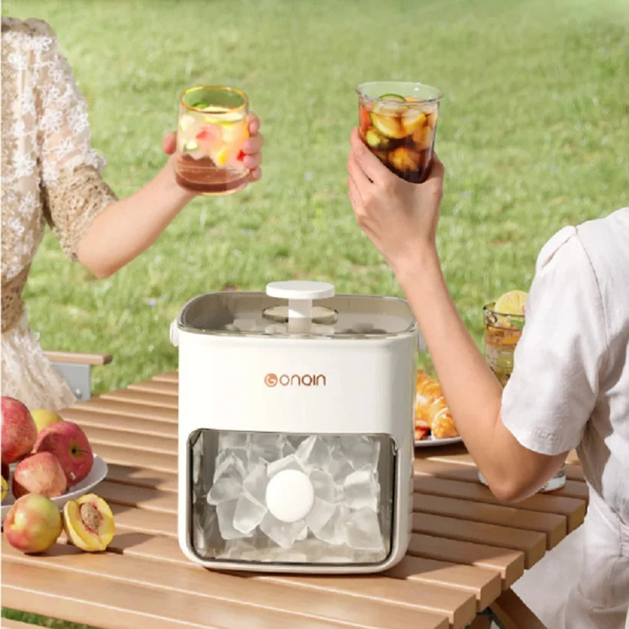 48-Block Ice Cube Maker With Storage