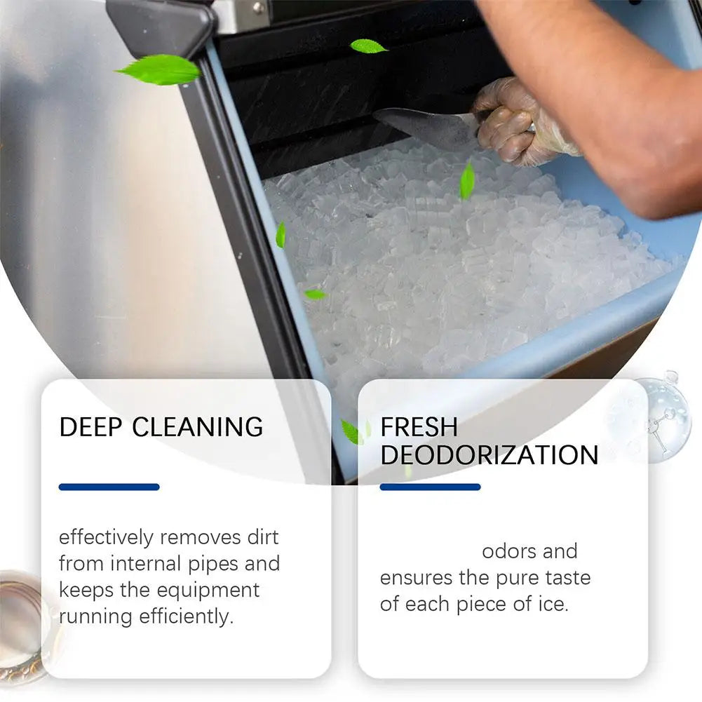 Ice Machine Cleaner Cleaning Tablets For Descaling Deodorizing Prolonging Ice Maker Lifespan