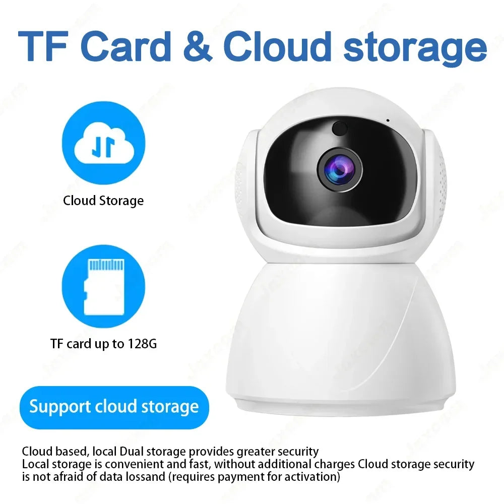 Mini Smart 5MP Wifi Camera IR Night Vision IP Indoor Home Video Camera Security Protection PIR Human Detection Baby Monitor