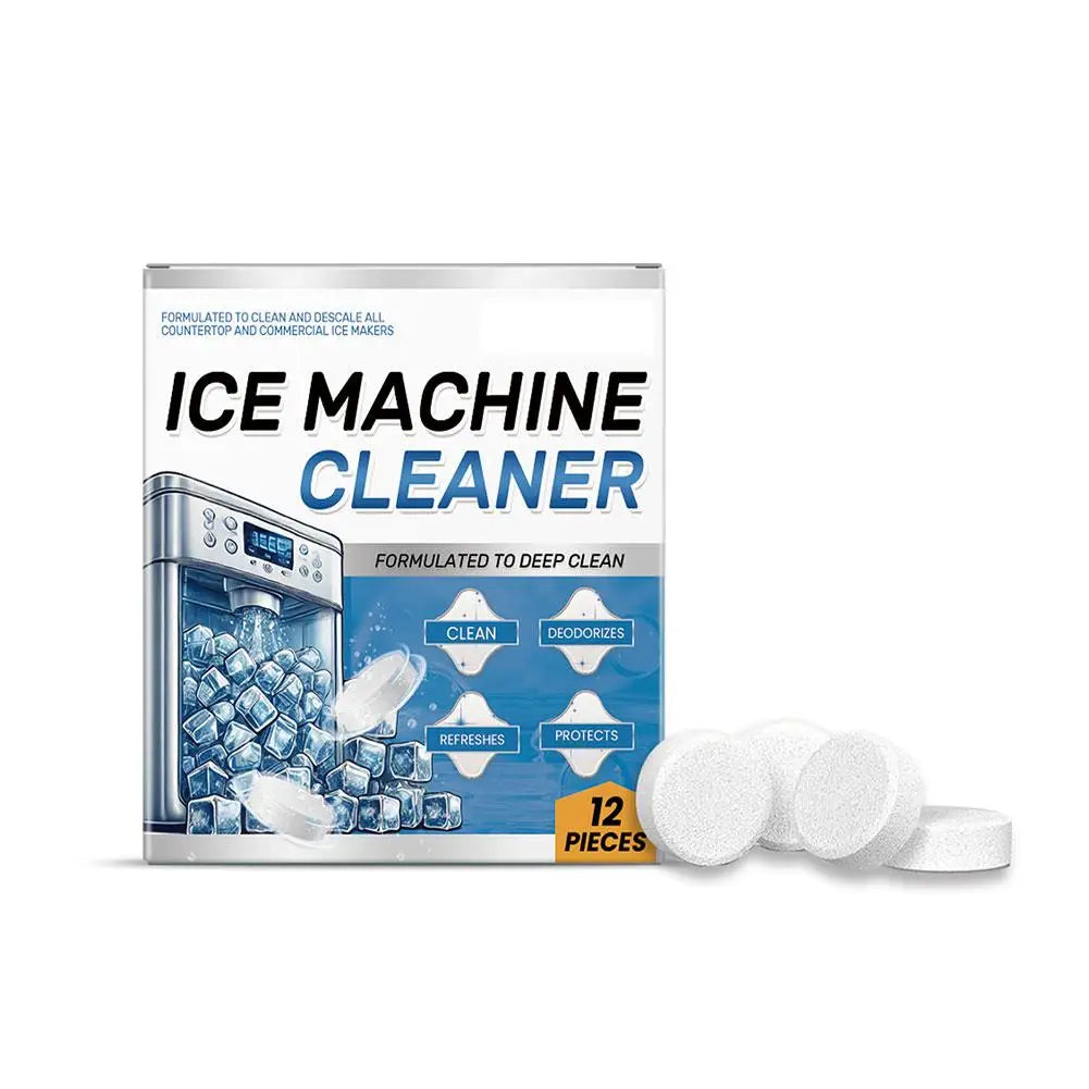 Ice Machine Cleaner Cleaning Tablets For Descaling Deodorizing Prolonging Ice Maker Lifespan