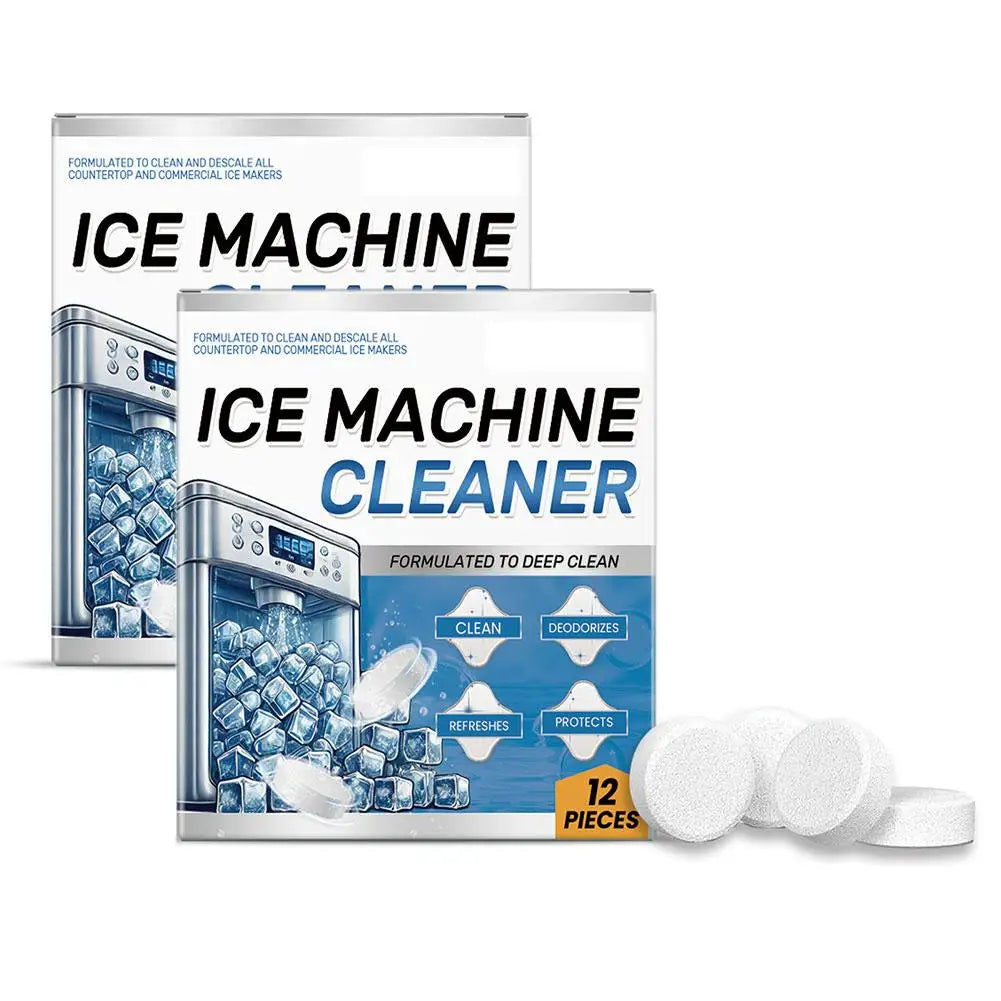 Ice Machine Cleaner Cleaning Tablets For Descaling Deodorizing Prolonging Ice Maker Lifespan