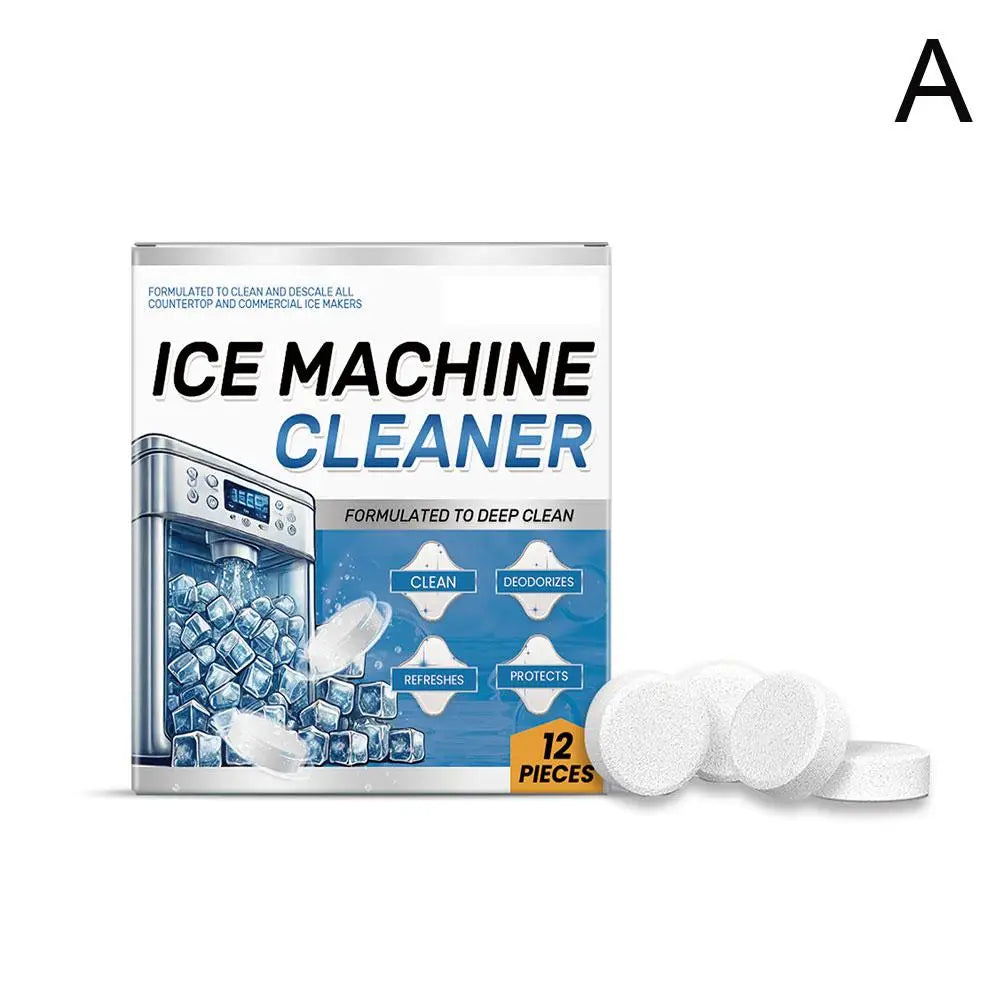 Ice Machine Cleaner Cleaning Tablets For Descaling Deodorizing Prolonging Ice Maker Lifespan