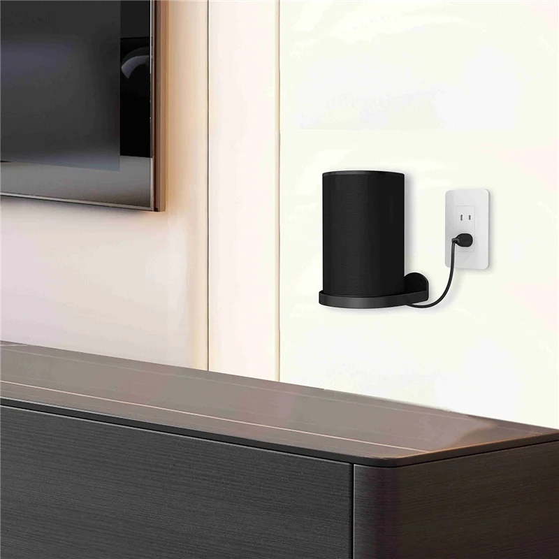 EEB-fSmart Speaker Hanger for Echo Pop / Google Home Mini / Google Nest Mini Wall Mount Holder Speaker Bracket